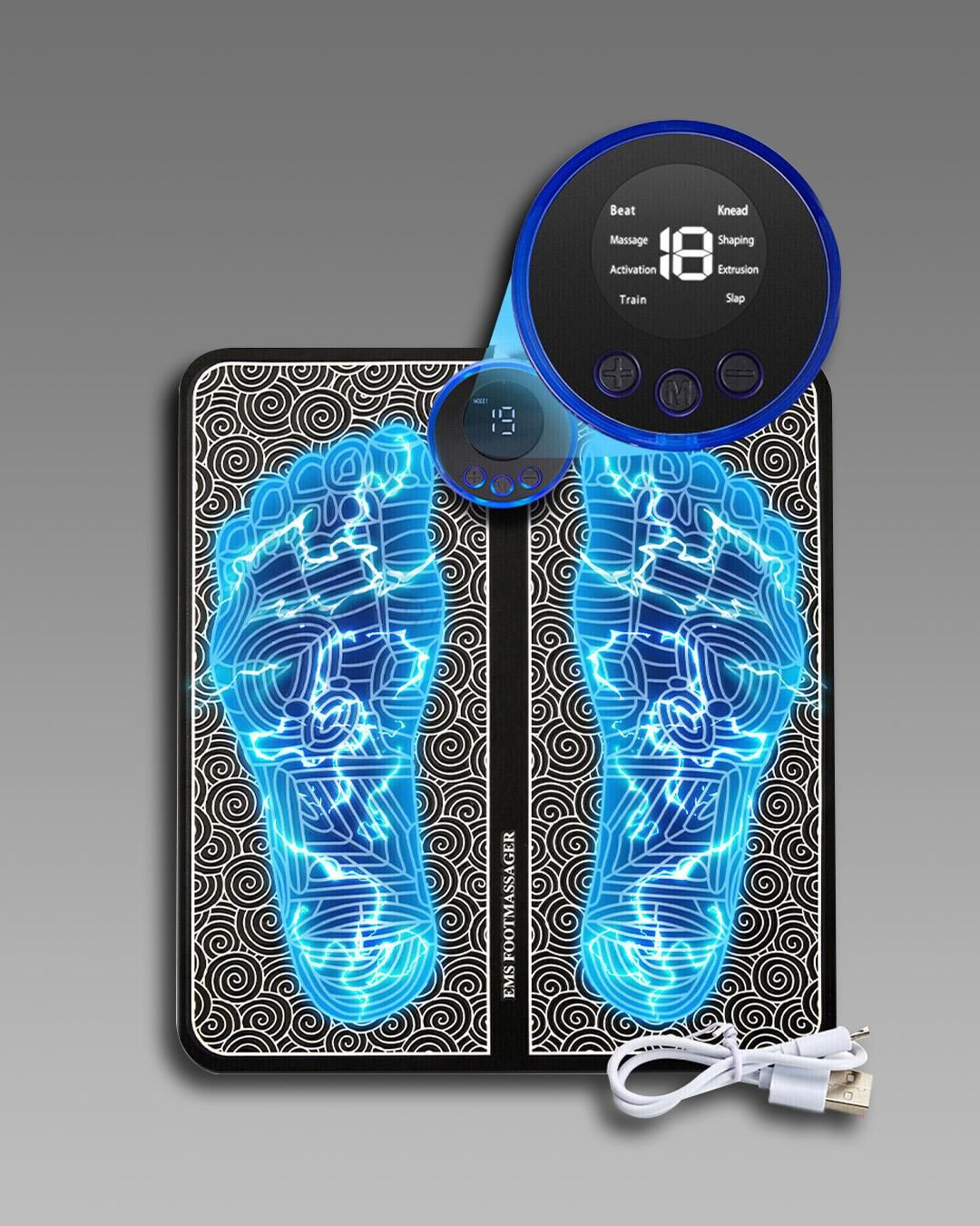 Electronic Muscle Stimulator Massage Mat /USB Rechargeable Massager