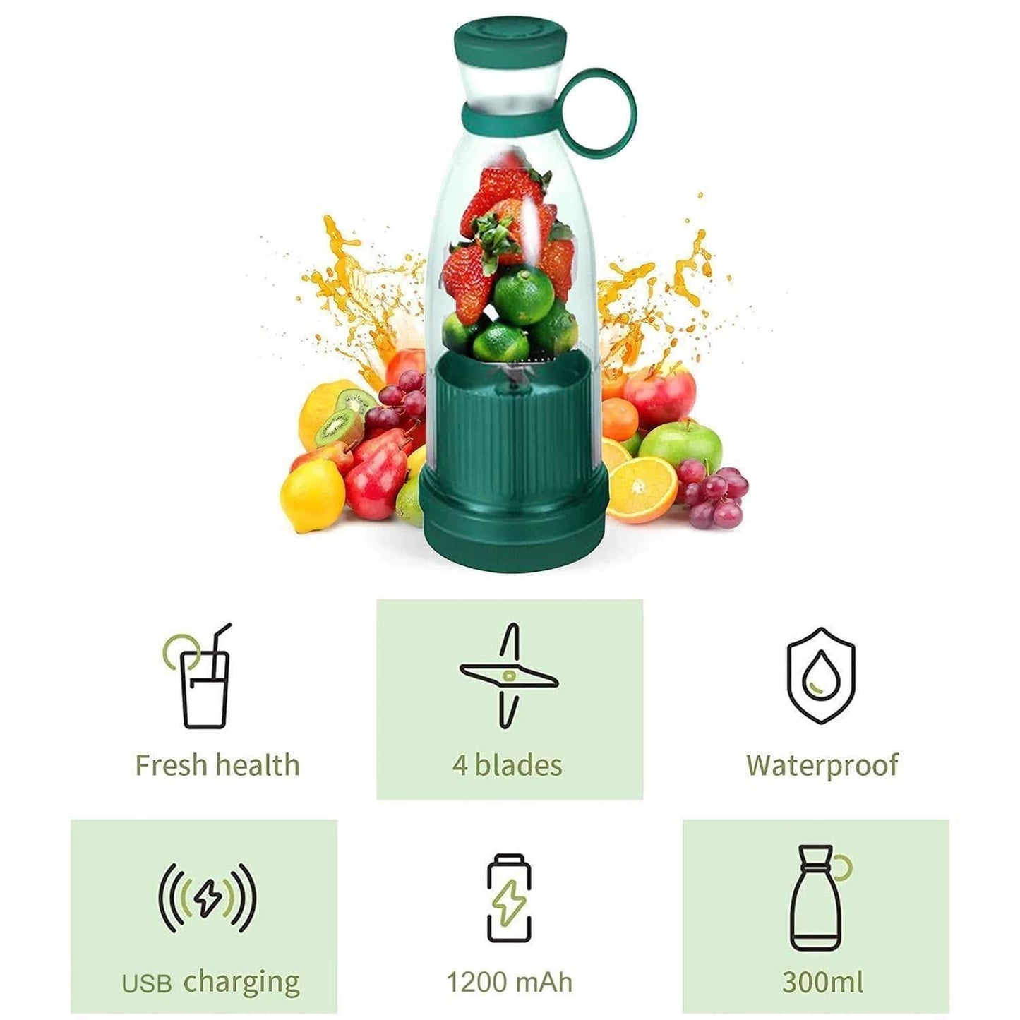 Electric Portable Mini Juicer Bottle/Gym blender