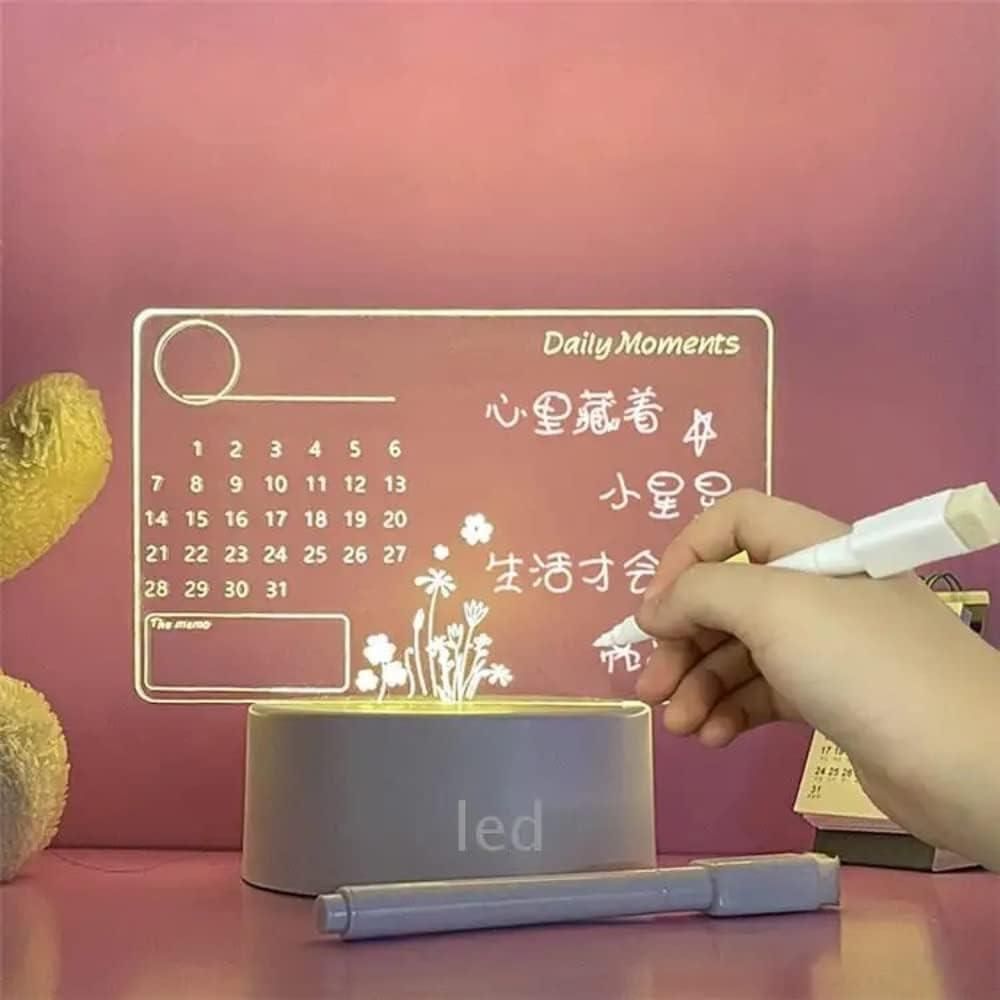 3d Acrylic Writing Board with Pen