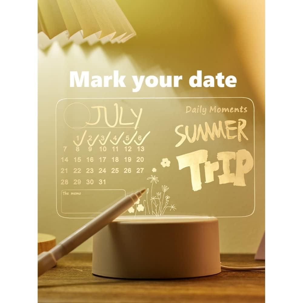 3d Acrylic Writing Board with Pen