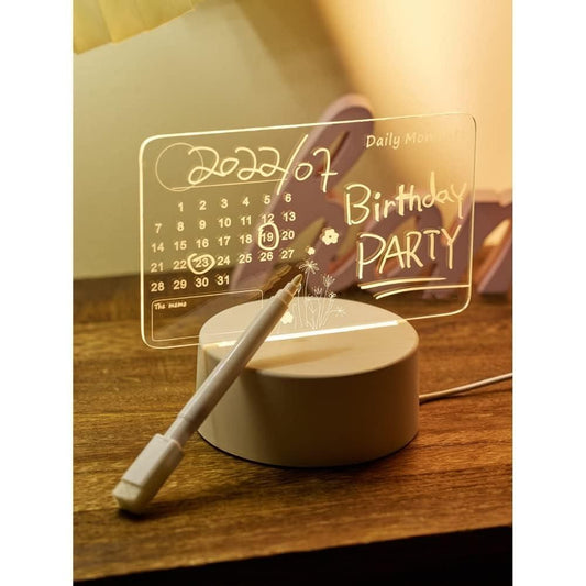 3d Acrylic Writing Board with Pen