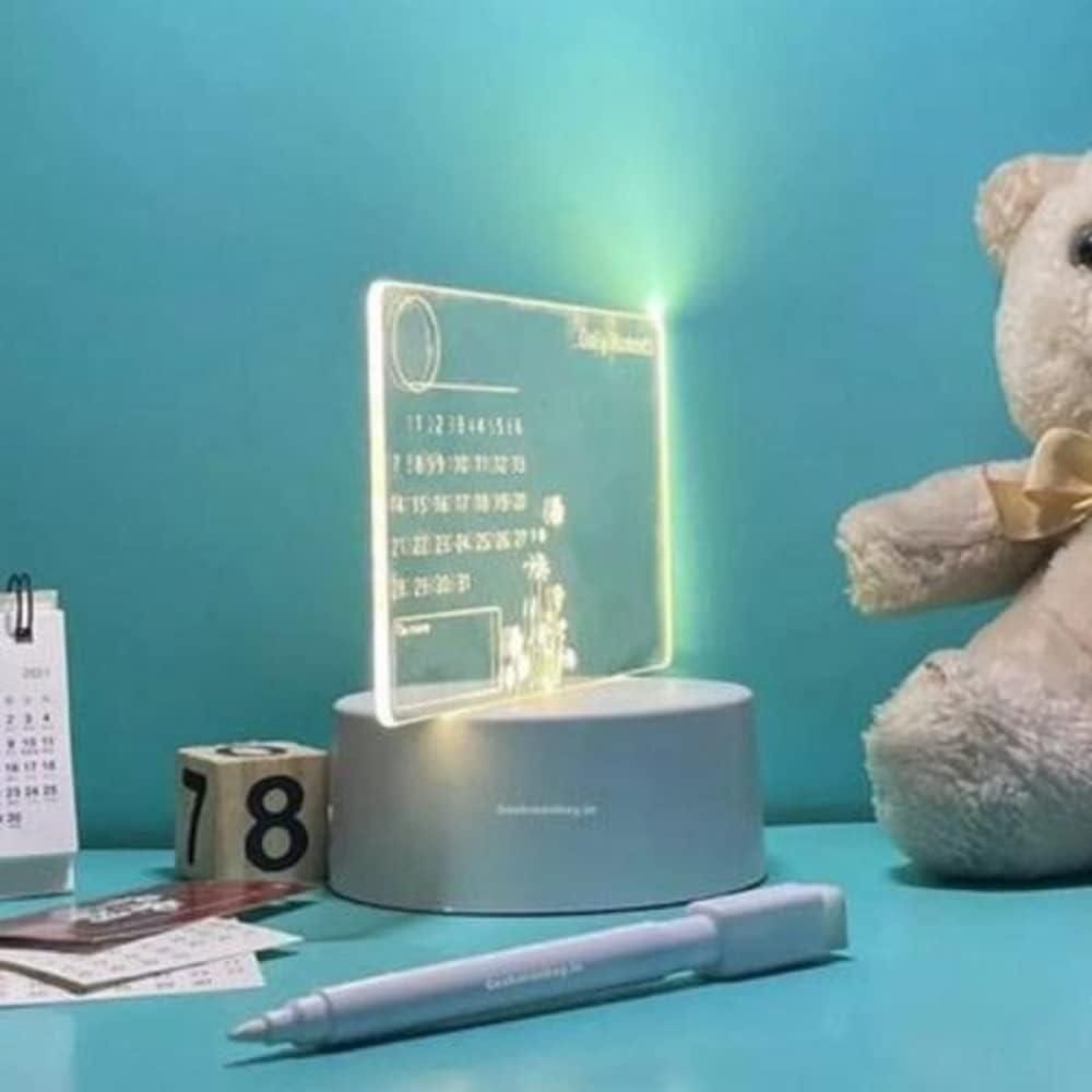 3d Acrylic Writing Board with Pen